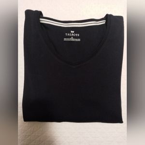 Talbots size XL dark blue top.